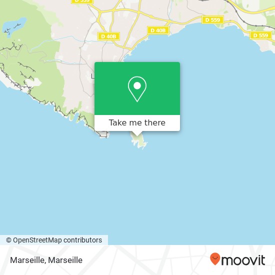 Mapa Marseille