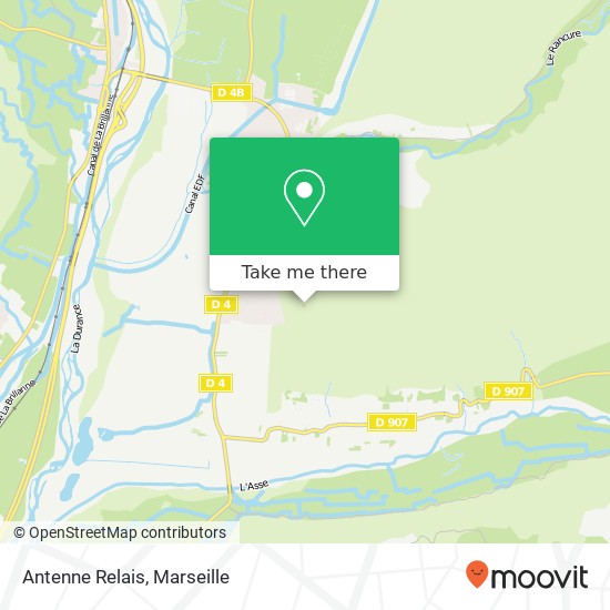 Antenne Relais map