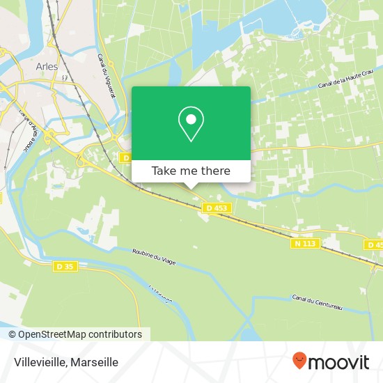 Mapa Villevieille