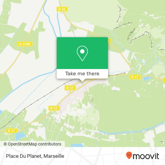 Place Du Planet map
