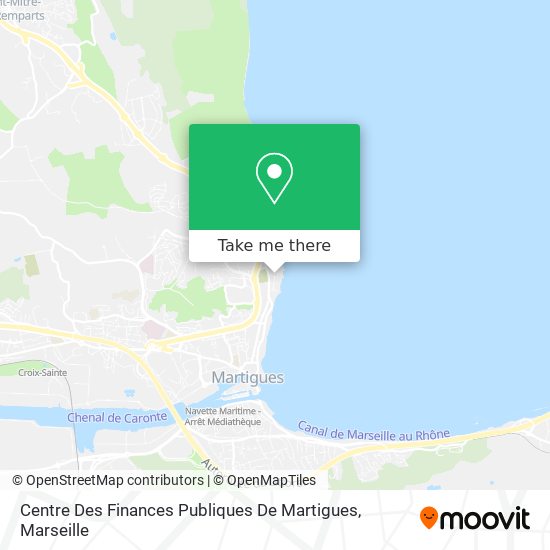 Centre Des Finances Publiques De Martigues map