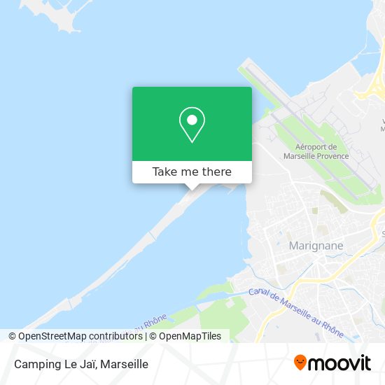 Mapa Camping Le Jaï