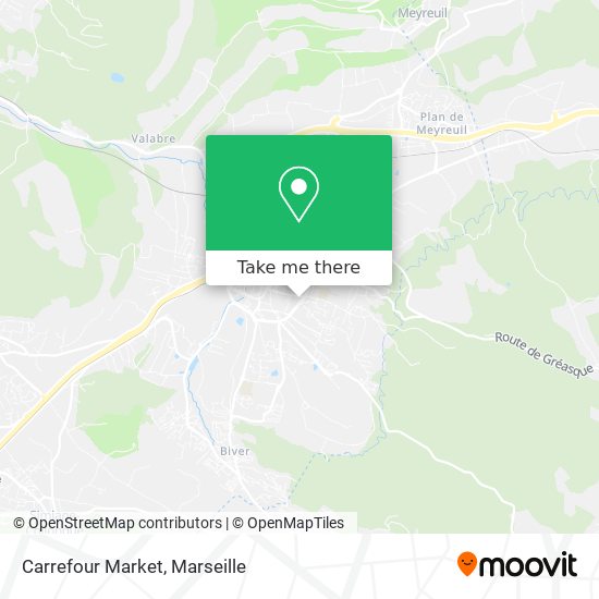 Carrefour Market map