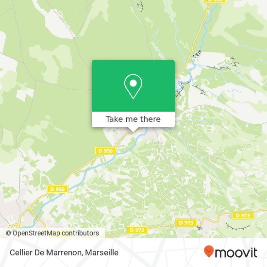 Cellier De Marrenon map