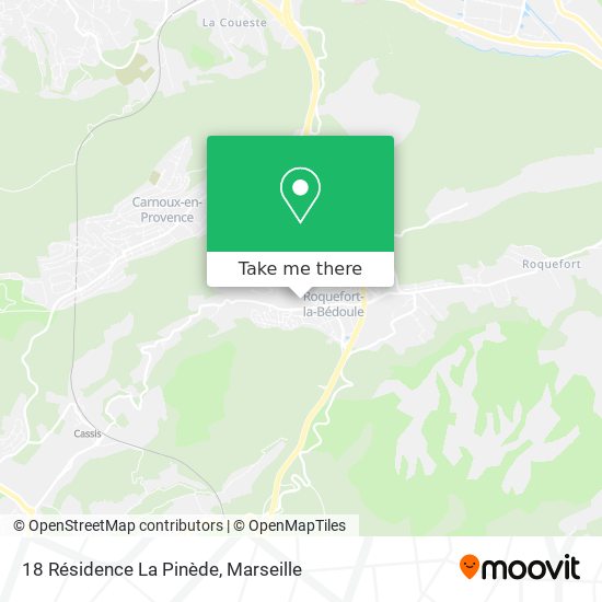18 Résidence La Pinède map