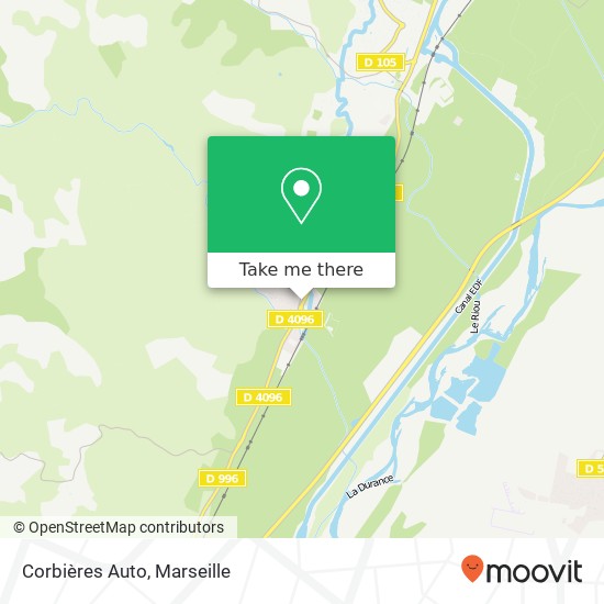 Mapa Corbières Auto