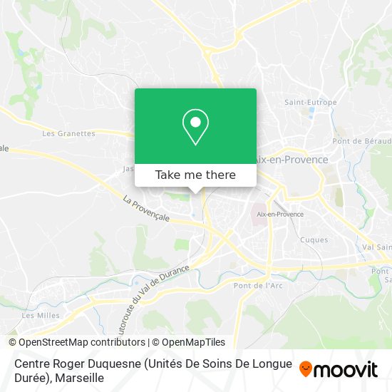 Centre Roger Duquesne (Unités De Soins De Longue Durée) map