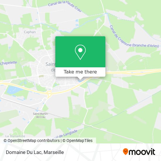 Domaine Du Lac map
