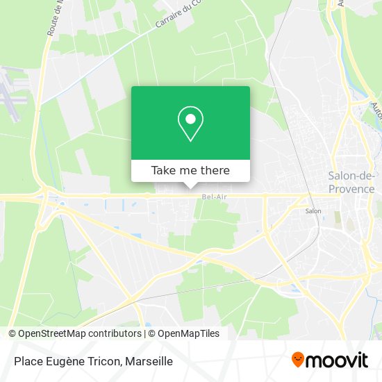 Place Eugène Tricon map