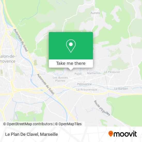 Le Plan De Clavel map