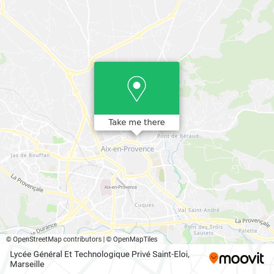 Lycée Général Et Technologique Privé Saint-Eloi map