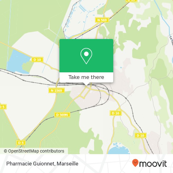 Mapa Pharmacie Guionnet