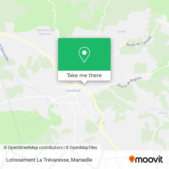 Lotissement La Trévaresse map
