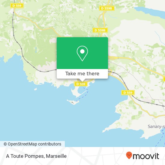 A Toute Pompes map