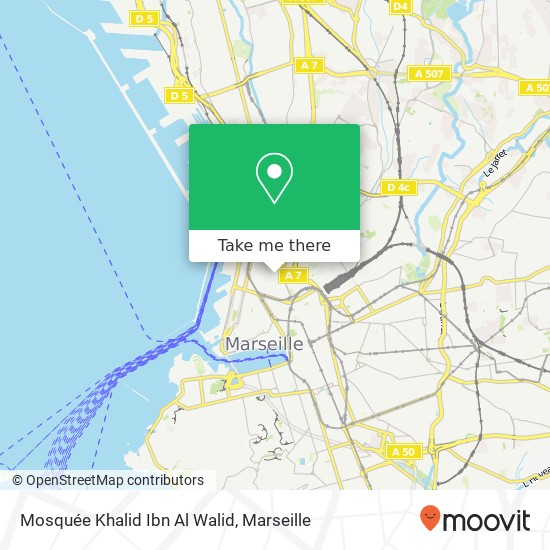 Mosquée Khalid Ibn Al Walid map