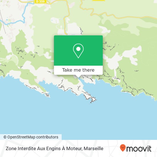 Zone Interdite Aux Engins À Moteur map