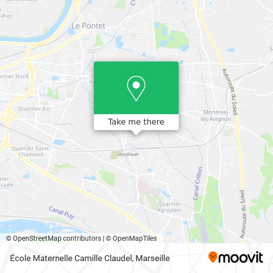 École Maternelle Camille Claudel map