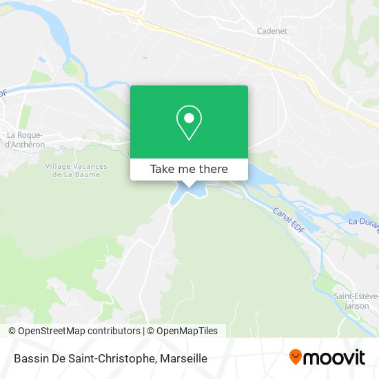 Bassin De Saint-Christophe map