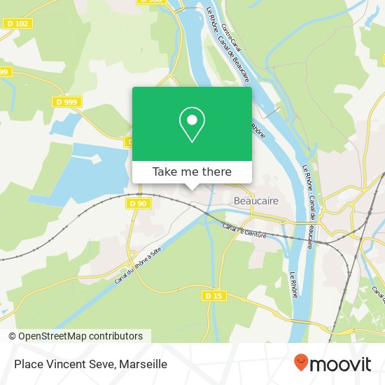 Place Vincent Seve map