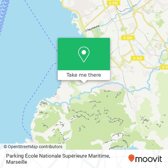 Parking École Nationale Supérieure Maritime map