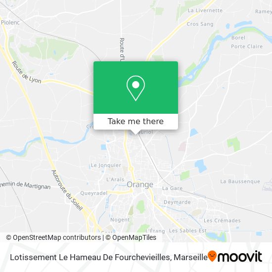 Lotissement Le Hameau De Fourchevieilles map