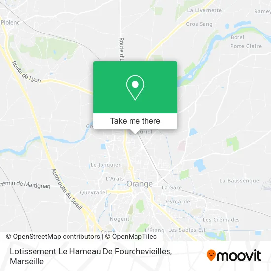 Lotissement Le Hameau De Fourchevieilles map