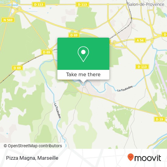 Pizza Magna map