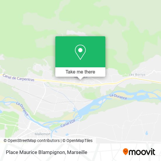 Place Maurice Blampignon map