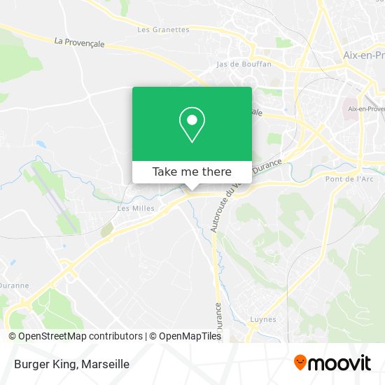 Burger King map