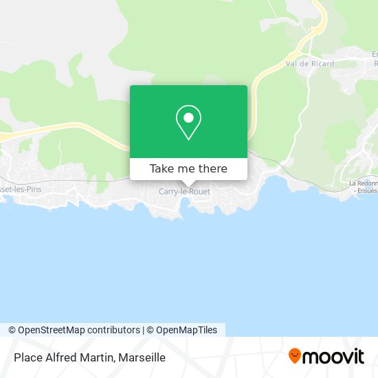 Place Alfred Martin map