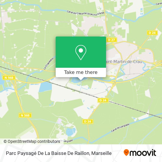 How To Get To Parc Paysage De La Baisse De Raillon In Saint Martin De Crau By Bus Or Light Rail Moovit