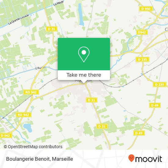 Mapa Boulangerie Benoit