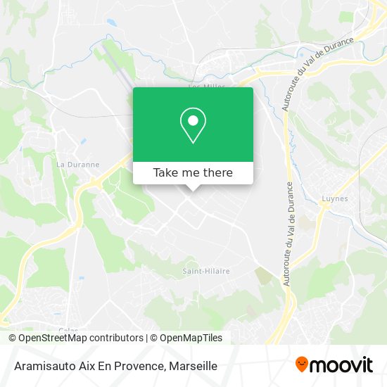 Mapa Aramisauto Aix En Provence