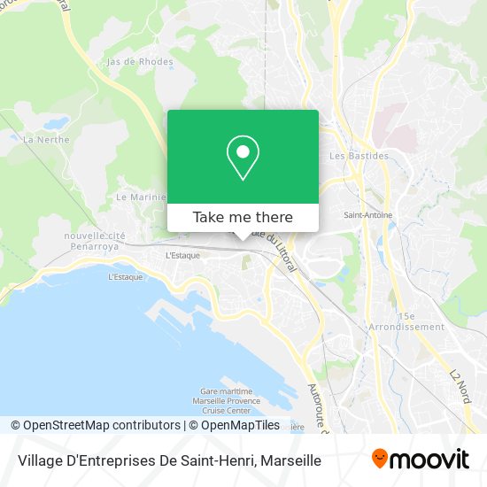Village D'Entreprises De Saint-Henri map