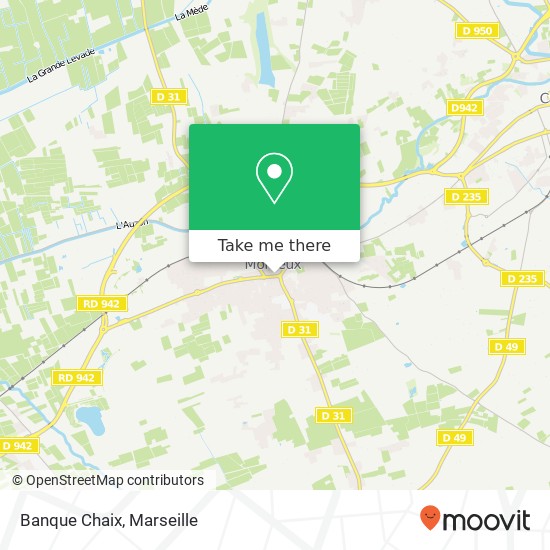 Mapa Banque Chaix