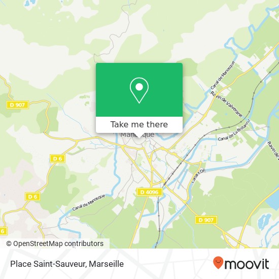 Place Saint-Sauveur map