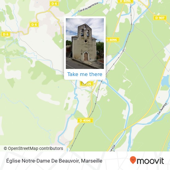 Église Notre-Dame De Beauvoir map