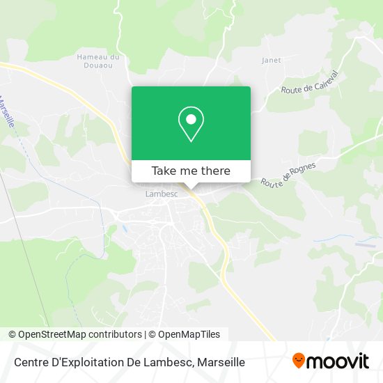 Centre D'Exploitation De Lambesc map