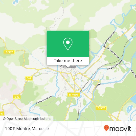 100% Montre map