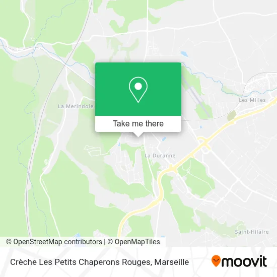 Mapa Crèche Les Petits Chaperons Rouges