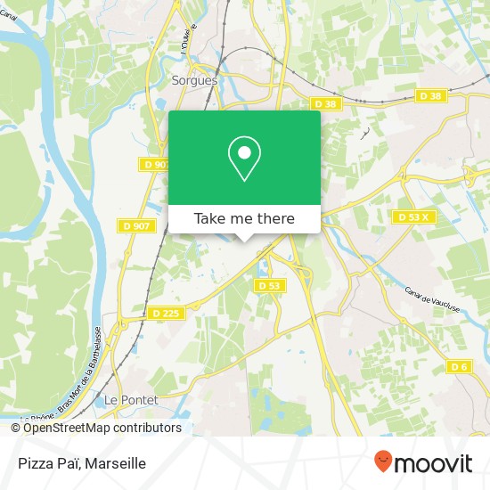 Pizza Paï map