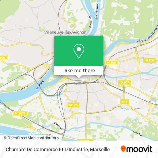 Chambre De Commerce Et D'Industrie map
