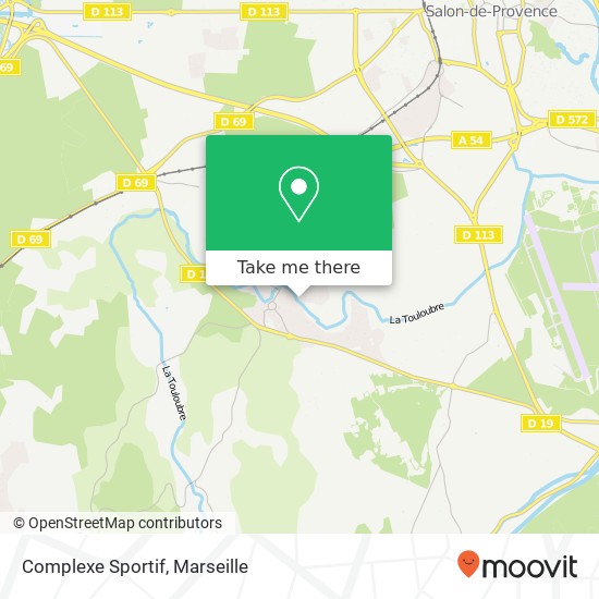 Complexe Sportif map
