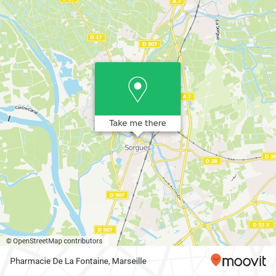 Pharmacie De La Fontaine map