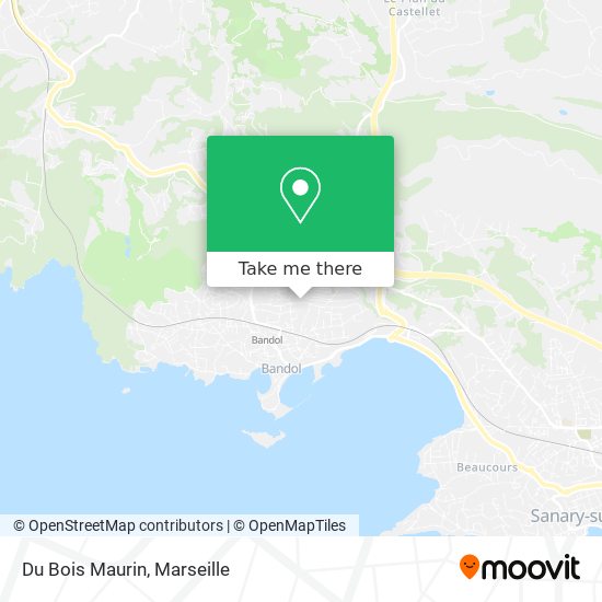 Du Bois Maurin map