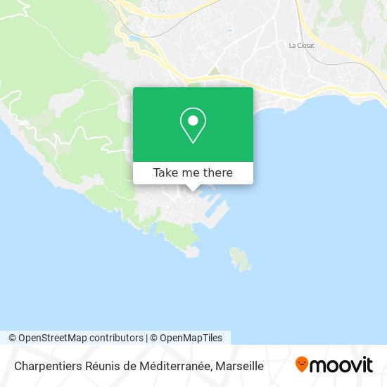 Charpentiers Réunis de Méditerranée map