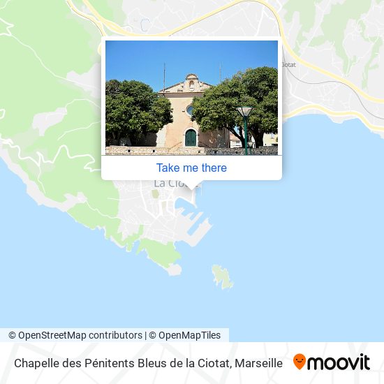 Chapelle des Pénitents Bleus de la Ciotat map