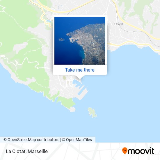 Mapa La Ciotat