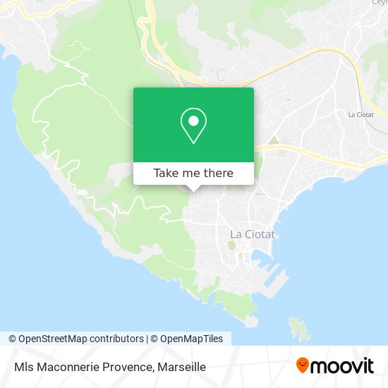 Mls Maconnerie Provence map