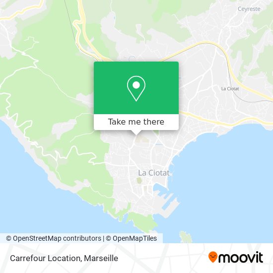 Carrefour Location map